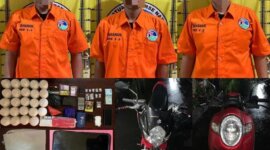 Polisi tangkap tersangka beserta barang buktinya