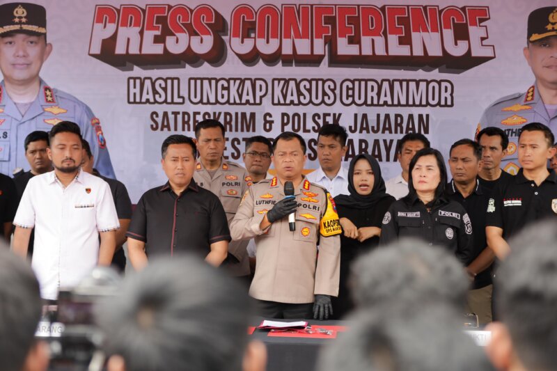 Polisi tangkap tersangka curanmor beserta barang buktinya