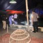 Polsek Jatikalen amankan lokasi judi sabung ayam