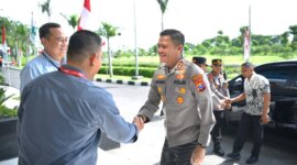 Kapolres Gresik AKBP Rovan Richard Mahenu kunjungan ke PT JIIPE dan Freeport Indonesia