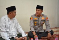 Kapolres Gresik AKBP Rovan Richard Mahenu safari silaturahmi ke sejumlah tokoh Kabupaten Gresik