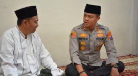 Kapolres Gresik AKBP Rovan Richard Mahenu safari silaturahmi ke sejumlah tokoh Kabupaten Gresik