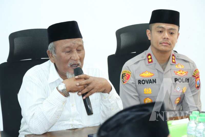 Kapolres Gresik AKBP Rovan Richard Mahenu kunjungan ke MUI Gresik