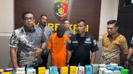 Polisi tangkap tersangka beserta barang buktinya