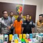 Polisi tangkap tersangka beserta barang buktinya