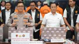 Polisi tangkap tersangka beserta barang buktinya