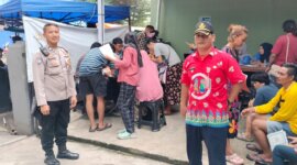 Polisi buka posko pelayanan warga terdampak kebakaran