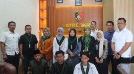 Pengurus Kohati kunjungan ke Polres Sampang