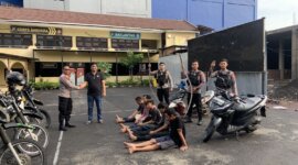 Polisi tangkap pelaku tawuran beserta barang buktinya