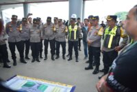Polres Gresik gelar pengamanan sepakbola Gresik United vs Persibo Bojonegoro