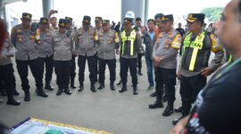 Polres Gresik gelar pengamanan sepakbola Gresik United vs Persibo Bojonegoro