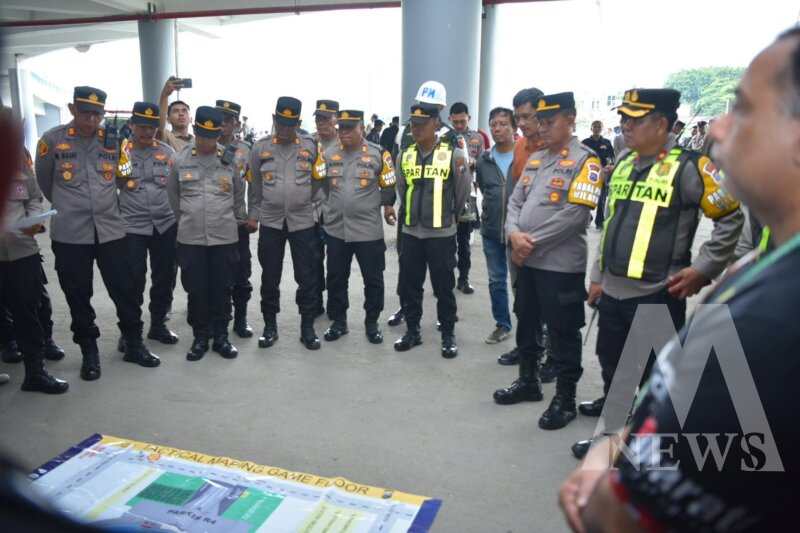 Polres Gresik gelar pengamanan sepakbola Gresik United vs Persibo Bojonegoro