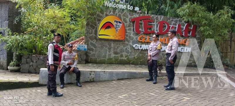 Polres Bondowoso patroli objek wisata saat libur panjang