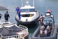 Ditpolairud Polda Jatim patroli di selat Bali