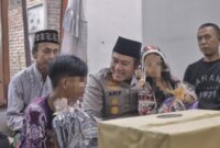 Kapolres Blitar AKBP Arif Fazlurrahman sambangi keluarga korban mutilasi