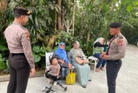 Polres Batu saat libur panjang layani Wisatawan