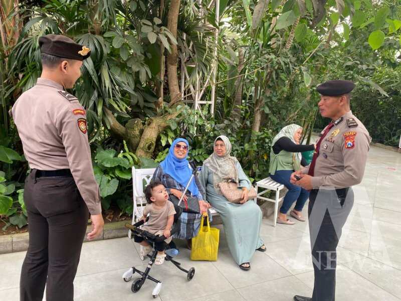 Polres Batu saat libur panjang layani Wisatawan