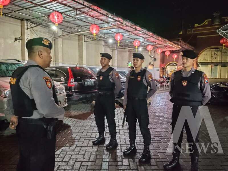 Polres Kediri Kota sterilisasi klenteng Tjoe Hwie Kiong