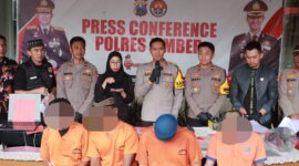 Polisi tangkap tersangka beserta barang buktinya