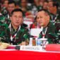 Dankodiklatal Letjen TNI Marinir Nur Alamsyah di Rapim TNI 2025