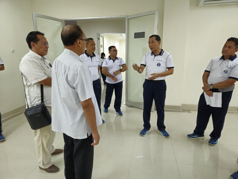 Wadan Kodiklatal Laksda TNI I Gung Putu Alit Jaya tinjau sarpras