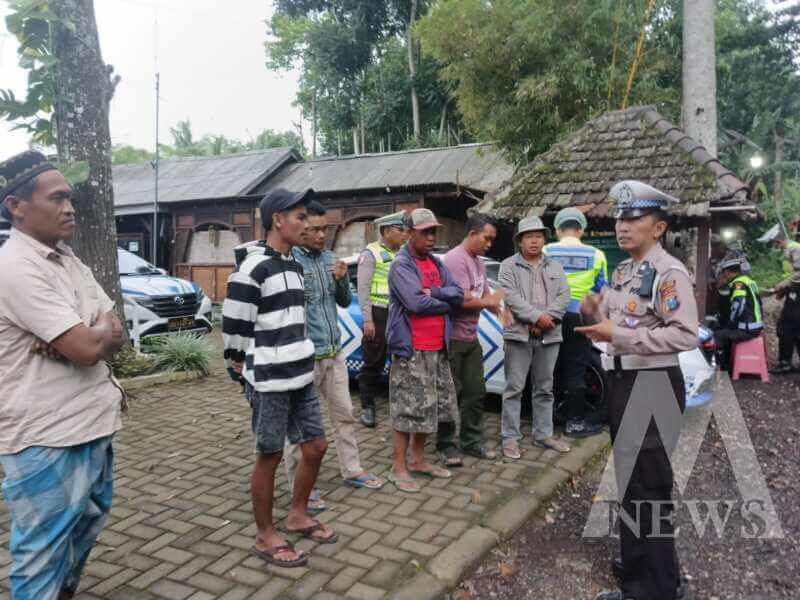 Satlantas Polres Bondowoso Patroli Subuh