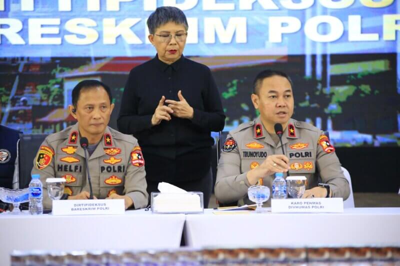 Dittipideksus Bareskrim Polri ungkap kasus penyelundupan