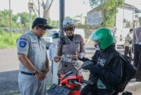 Satlantas Polres Jember gelar operasi gabungan