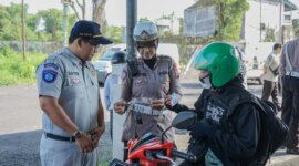 Satlantas Polres Jember gelar operasi gabungan