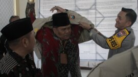 Kapolres Nganjuk AKBP Siswantoro saat FGD bersama Perguruan Pencak Silat