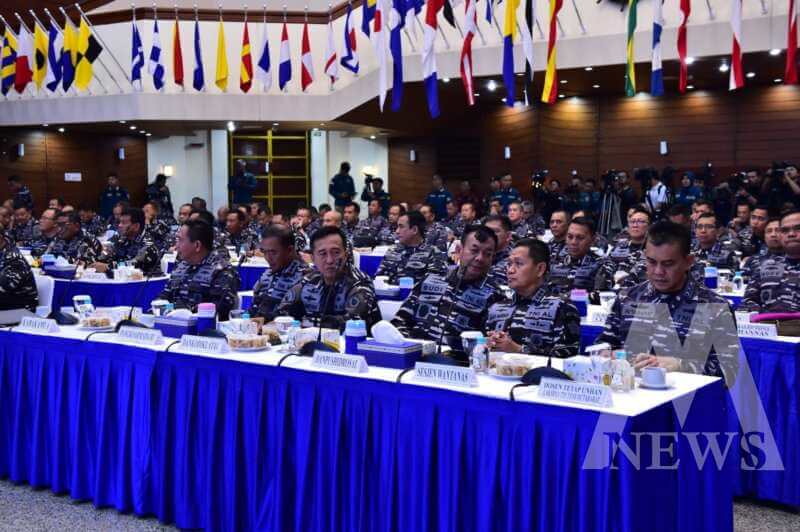 Dankodiklatal Letjen TNI Marinir Nur Alamsyah ikuti Rapim TNI AL