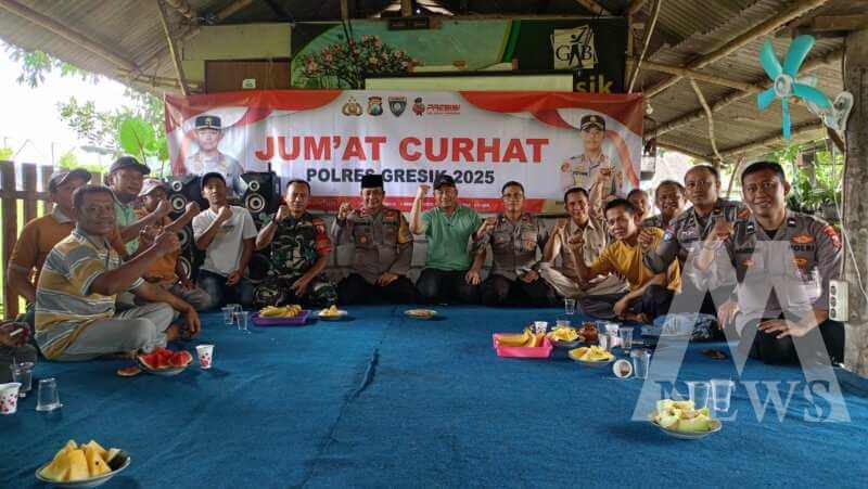 Polres Gresik Gelar Program Jum'at Curhat