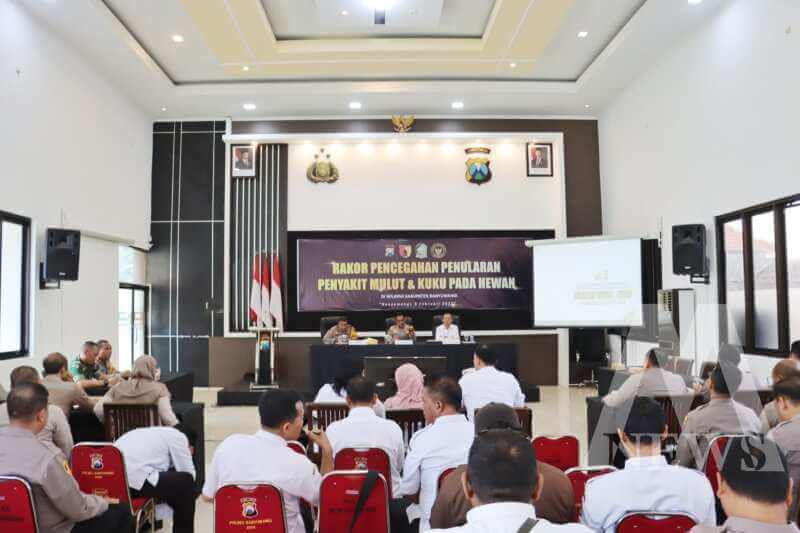 Polresta Banyuwangi gelar rakor jelang ramadhan
