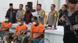 Polisi tangkap tersangka kasus Curanmor dan Narkoba beserta barang buktinya
