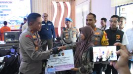 Polisi kembalikan motor yang hilang di curi maling