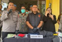 Polisi tangkap tersangka beserta barang buktinya