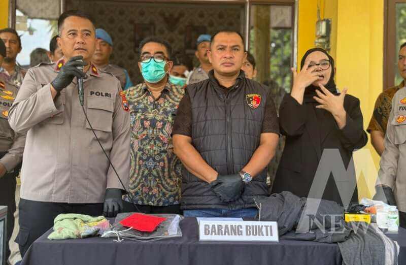 Polisi tangkap tersangka beserta barang buktinya