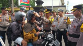 Kapolres Bondowoso AKBP Harto Agung Cahyono saat gelar Operasi Keselamatan Semeru