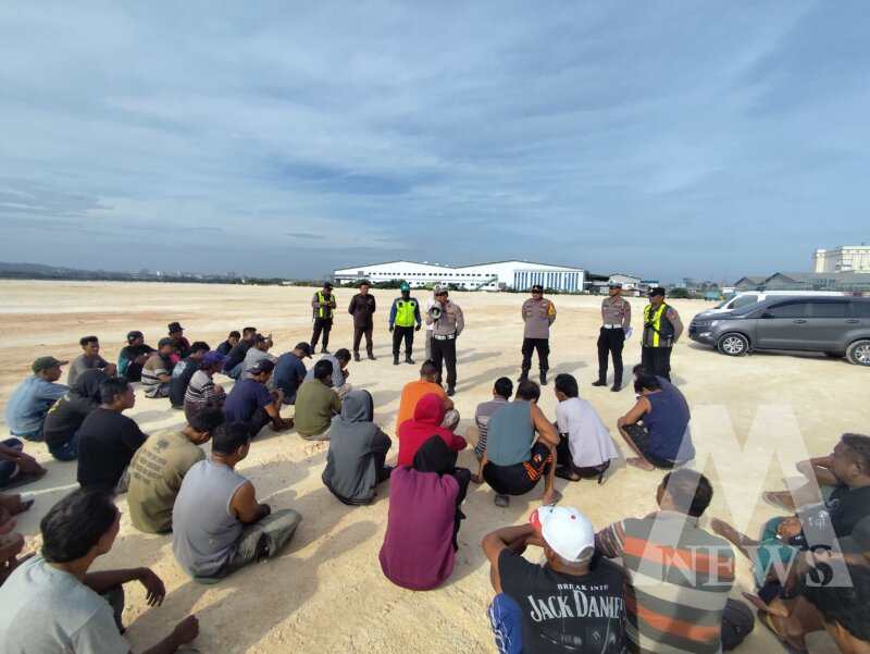 Satlantas Polres Gresik sosialisasi keselamatan berkendara