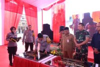 Kapolres Bojonegoro AKBP Mario saat peresmian
