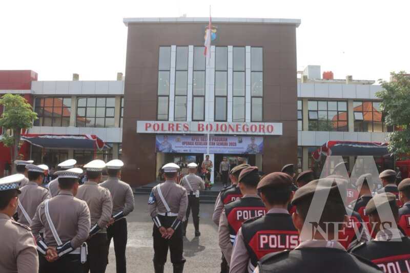 Polres Bojonegoro resmi buka Operasi Keselamatan Semeru 2025