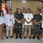 Wadan Kodiklatal Laksda TNI I Gung Putu Alit Jaya Terima Courtesy Call Kadisdikal Laksma TNI Dodi Agus P