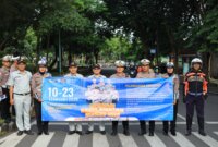 Satlantas Polres Gresik kampanye keselamatan berlalulintas