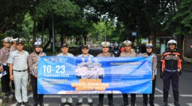 Satlantas Polres Gresik kampanye keselamatan berlalulintas