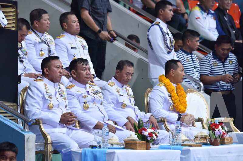 Dankodiklatal Letjen TNI Marinir Nur Alamsyah hadiri penutupan ajang Kasal Cup 2 International Taekwondo Open Championship