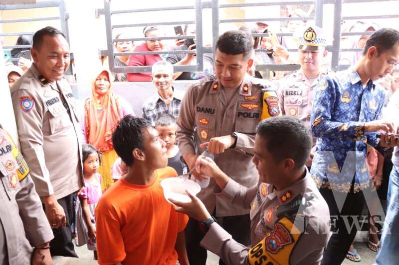 Kapolres Gresik AKBP Rovan Richard Mahenu bantu rehabilitasi warga ODGJ