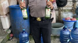 Satsamapta Polres Gresik berantas peredaran miras