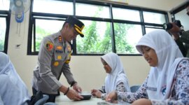 Kapolres Gresik AKBP Rovan Richard Mahenu dukung program makanan bergizi gratis