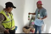 Polsek Ujungpangkah gelar razia miras