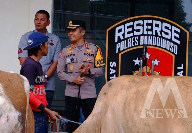 Kapolres Bondowoso AKBP Harto Agung Cahyono